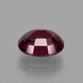 2,62 ctw natürlicher roter Rhodolith, Oval Schliff, VS