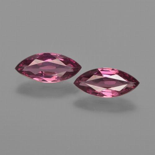 1.98 ct natürliche Rosa Beere Lila Rhodolith-Granat-Edelsteine, Marquise, VS