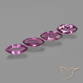 3.72 ct natürliche Mittelviolett Rhodolith-Granat-Edelsteine, Marquise, VS