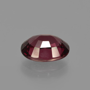 2,04 ctw natürlicher roter Rhodolith, Oval Schliff, VS