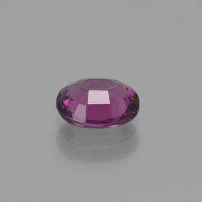 1,05 ctw natürlicher roter Rhodolith, Oval Schliff, VS