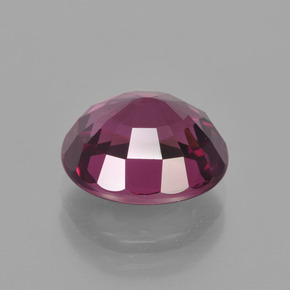 4,58 ctw natürlicher roter Rhodolith, Oval Schliff, VVS