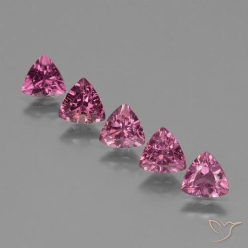 2.63ctw Natürlicher Magenta-Rosa Rhodolith-Granat, Trillion, VS