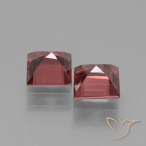 1.62 ct natürliche tiefrot Rhodolith-Granat-Edelsteine, Quadrat, VS