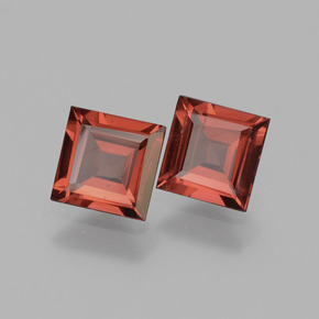 1,26 ct natürliche rosafarbener Rhodolith-Edelsteine, Quadrat, VS