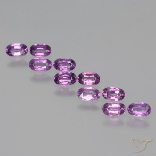 2.67ctw Natürlicher Mittel-Dunkelviolett Rhodolith-Granat, Oval, VS