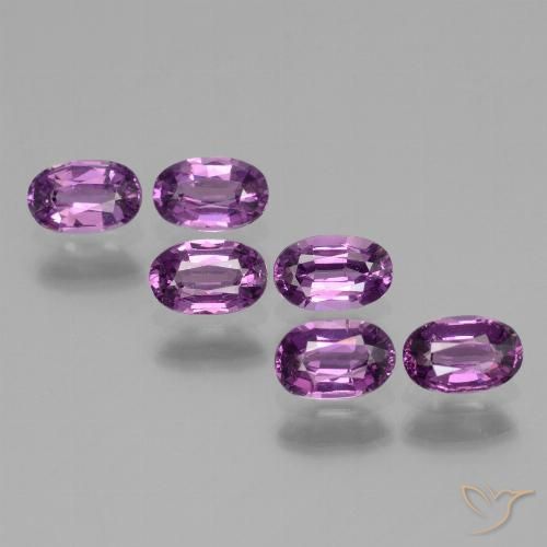 2.51ctw Natürlicher Rosaig-lila Rhodolith-Granat, Oval, VS