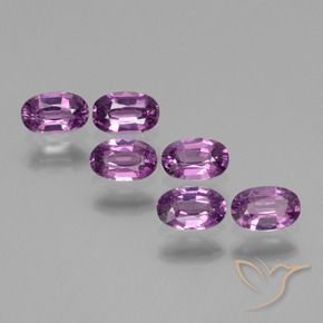 2.21 ct natürliche helllila- Rhodolith-Granat-Edelsteine, Oval, VS