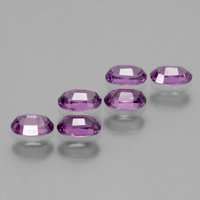 2,53 ct natürliche rosafarbener Rhodolith-Edelsteine, Oval Schliff, VS