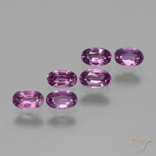 1.97ctw Natürlicher Dunkellila Mauve Rhodolith-Granat, Oval, VS