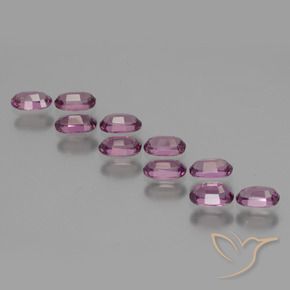 3.18 ct natürliche Mittelviolett Rhodolith-Granat-Edelsteine, Oval, VS
