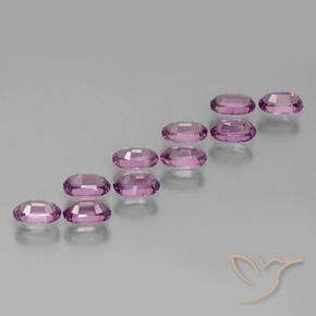 3.16 ct natürliche Mittelviolett Rhodolith-Granat-Edelsteine, Oval, VS