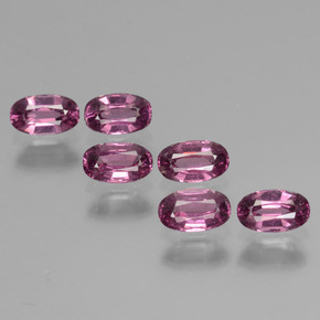 2,03 ct natürliche rosafarbener Rhodolith-Edelsteine, Oval Schliff, VS