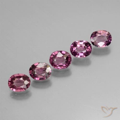 2.19ctw Natürlicher Tiefes Magenta-Pink Rhodolith-Granat, Oval, VS