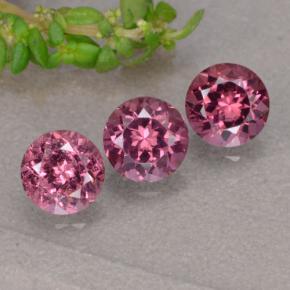 1,90 ct natürliche purpurfarbener Rhodolith-Edelsteine, Rundschliff, VS