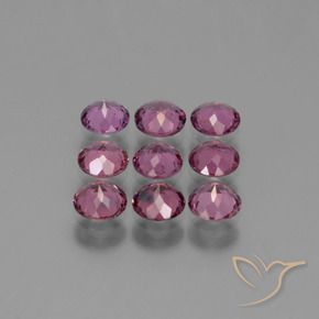 2.85 ct natürliche Traube Rhodolith-Granat-Edelsteine, Runden, VS