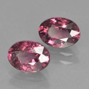 2,32 ct natürliche roter Rhodolith-Edelsteine, Oval Schliff, VVS-VS