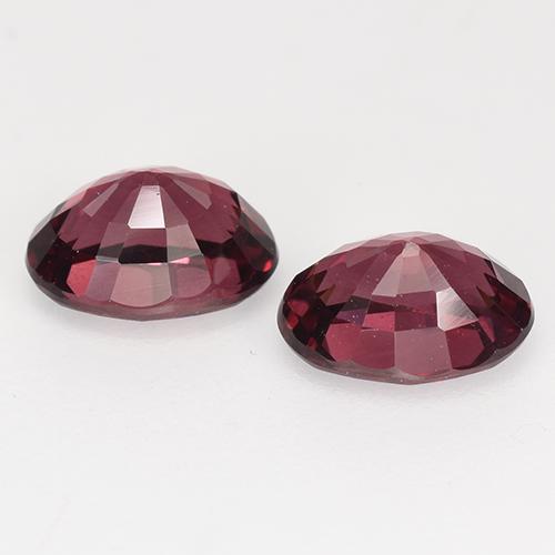 2,33 ct natürliche roter Rhodolith-Edelsteine, Oval Schliff, VS