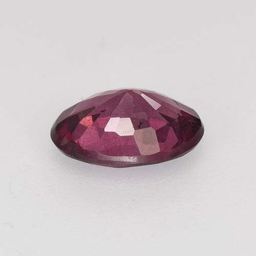 0,95 ctw natürlicher roter Rhodolith, Oval Schliff, VS
