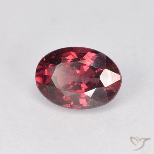 9,17 ctw natürlicher Himbeerrot Rhodolith-Granat, Oval, VS