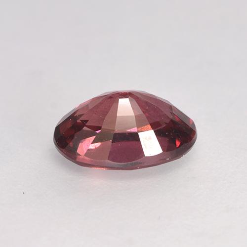 1,08 ctw natürlicher roter Rhodolith, Oval Schliff, VS