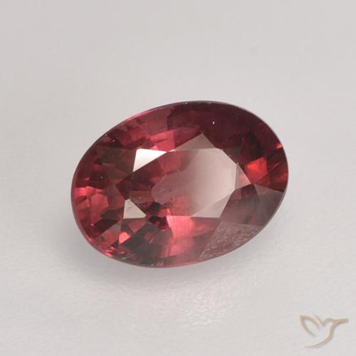 9,17 ctw natürlicher Lila Rot Rhodolith-Granat, Oval, VS