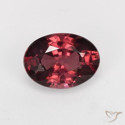 1.04ct Natürlicher Weinrot Rhodolith-Granat, Oval, VS