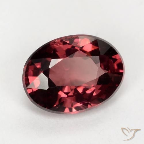9,17 ctw natürlicher dunkelrot Rhodolith-Granat, Oval, VVS-VS