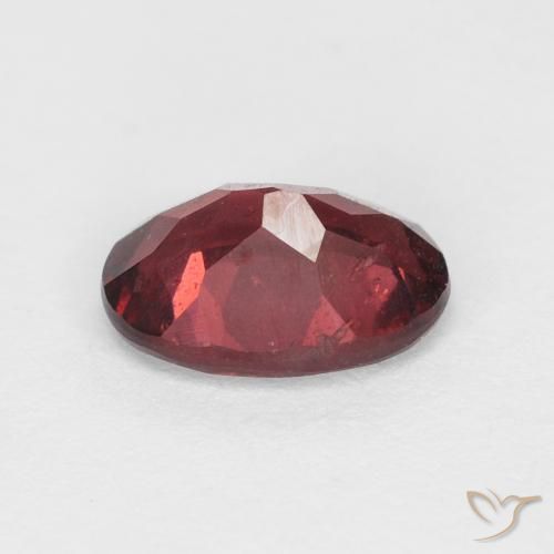9,17 ctw natürlicher Scharlachrot Rhodolith-Granat, Oval, VS-SI