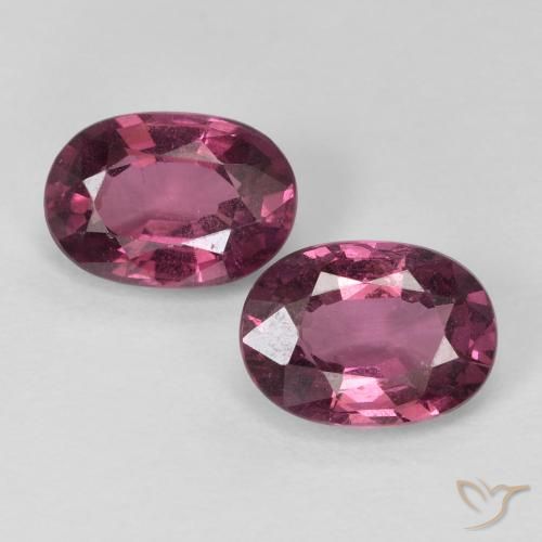 2.12ctw Natürlicher Tiefes Magenta Rhodolith-Granat, Oval, VS