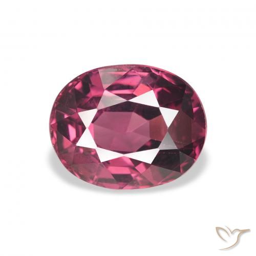 2.65ct Natürlicher Rosa Beere Lila Rhodolith-Granat, Oval, VVS-VS