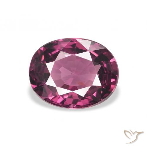 2.40ct Natürlicher Magenta-Rosa Rhodolith-Granat, Oval, VVS-VS