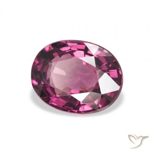9,17 ctw natürlicher Magenta-Rosa Rhodolith-Granat, Oval, VVS-VS
