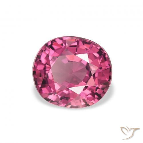 9,17 ctw natürlicher Rosa Beere Lila Rhodolith-Granat, Oval, VVS