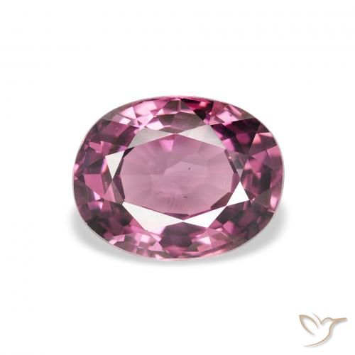 2.16ct Natürlicher Medium Dark-Purple Rhodolith-Granat, Oval, VS