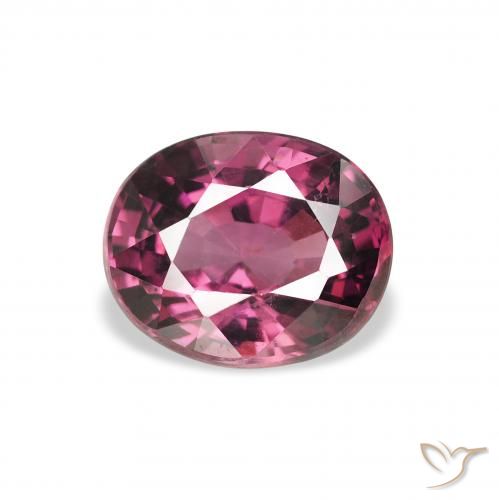 2.02ct Natürlicher Rosa Beere Lila Rhodolith-Granat, Oval, VS