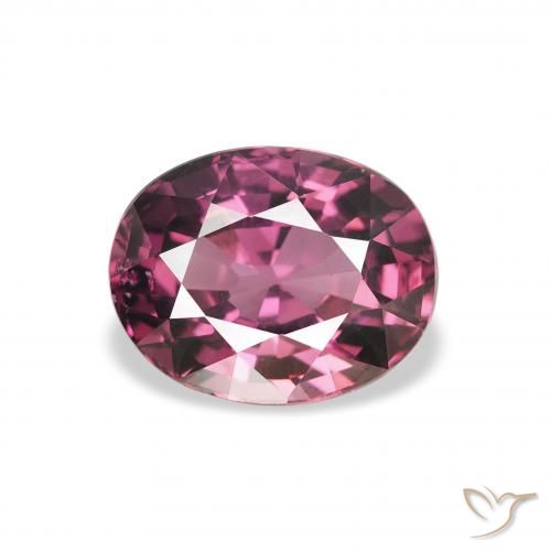 2.09ct Natürlicher Medium Dark-Purple Rhodolith-Granat, Oval, VS