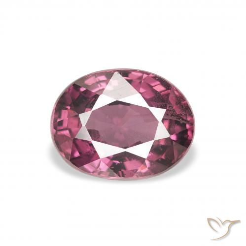 2.13ct Natürlicher Mittelviolett Rhodolith-Granat, Oval, VS