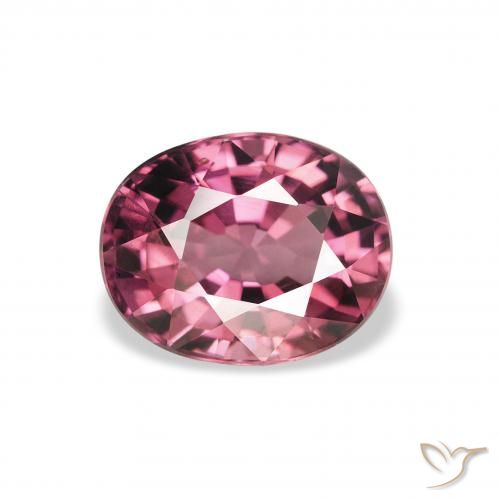 2.02ct Natürlicher Rosa Beere Lila Rhodolith-Granat, Oval, VS