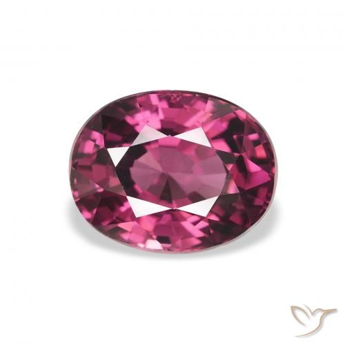 2.63ct Natürlicher Mittelviolett Rhodolith-Granat, Oval, VS