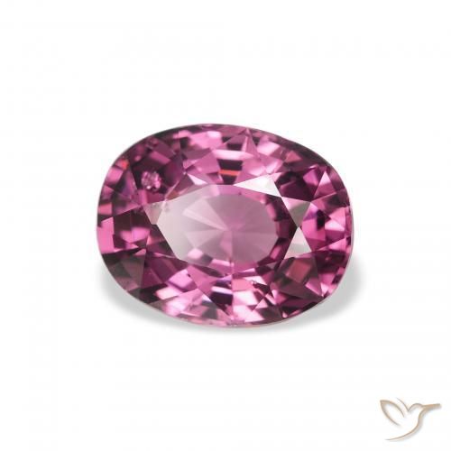 9,17 ctw natürlicher Rosa Beere Lila Rhodolith-Granat, Oval, VS