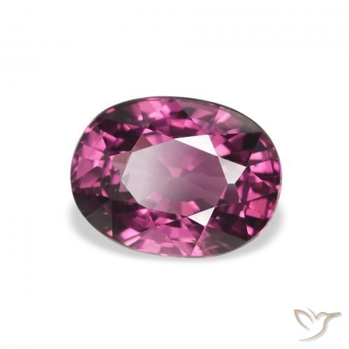 9,17 ctw natürlicher Rosa Beere Lila Rhodolith-Granat, Oval, VS