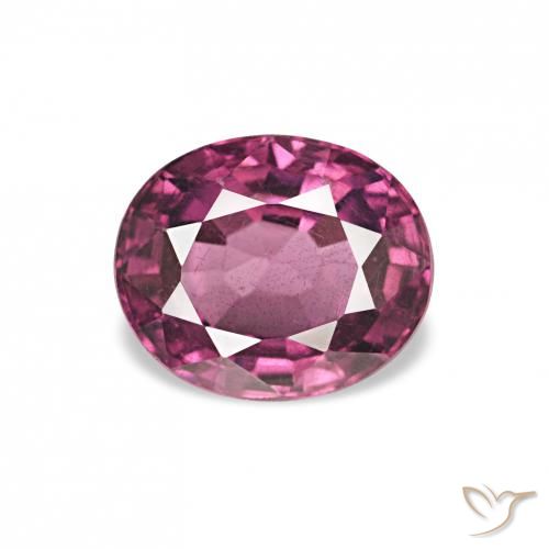 1.03ct Rosa Beere Lila Rhodolith-Granat, Oval, VS