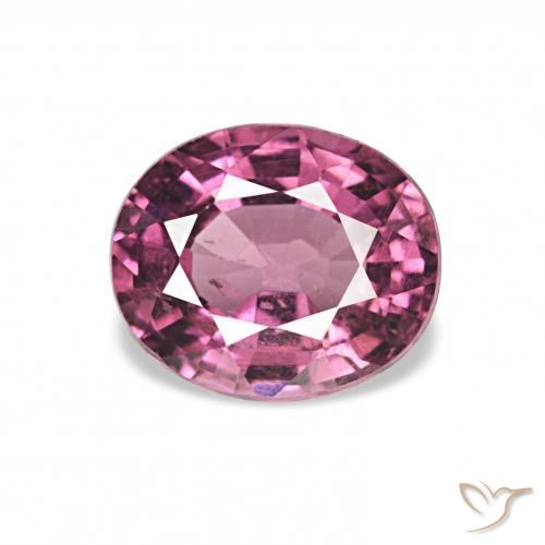 1.03ct Magenta-Rosa Rhodolith-Granat, Oval, VS
