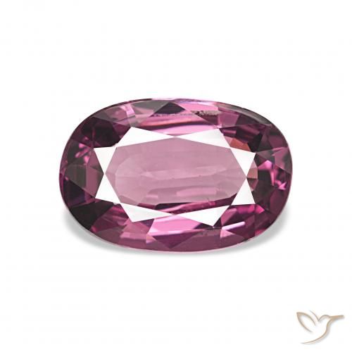 1.78ct Mittelviolett Rhodolith-Granat, Oval, VVS-VS