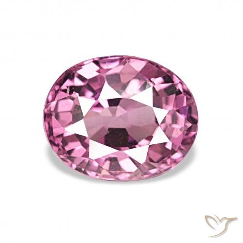 1.73ct Mittelviolett Rhodolith-Granat, Oval, VVS-VS