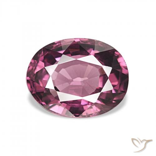 1.89ct Mittelviolett Rhodolith-Granat, Oval, VVS-VS