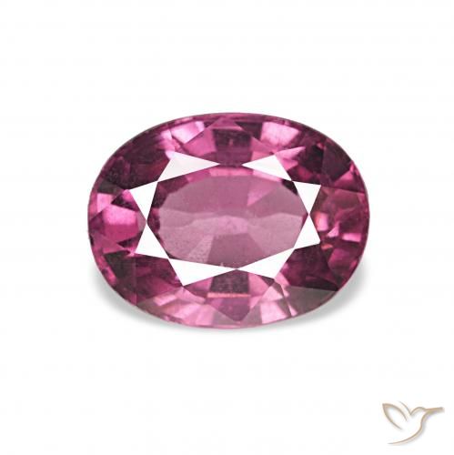 1.34ct Mittelviolett Rhodolith-Granat, Oval, VS
