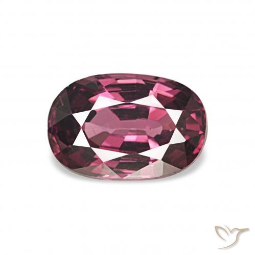 1.09ct Mittelviolett Rhodolith-Granat, Oval, VS