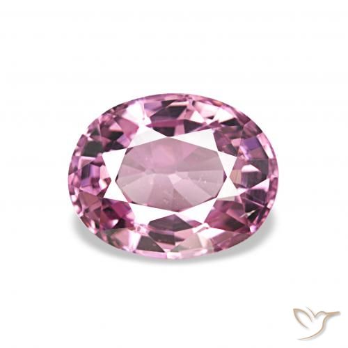 1.15ct Rosaig-lila Rhodolith-Granat, Oval, VS